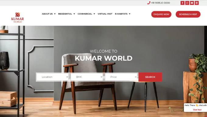 Brand website designed by The Social Ocean